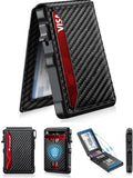 Men's Slim RFID Pop-Up Wallet with Money Clip