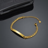 Men's Engravable Cuban Link Bracelet - image 25