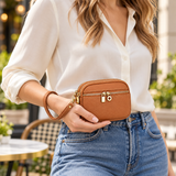 WeeNOD-L Everyday Double-Zip Coin Purse Wristlet