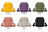 WeeNOD-X Lightweight Nylon Multi-Pocket Crossbody Bag
