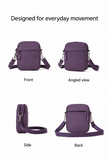 WeeNOD-X Lightweight Nylon Multi-Pocket Crossbody Bag