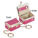 RoyalBagger Genuine Leather Mini Coin Purse - Kiss Lock Change Pouch