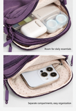WeeNOD-X Lightweight Nylon Multi-Pocket Crossbody Bag