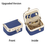 RoyalBagger Genuine Leather Mini Coin Purse - Kiss Lock Change Pouch