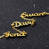 Family Multi-Name Necklace in Three Finishes - image 7