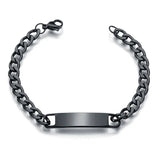 Three-Tone Engravable Curved Bracelet - image 7