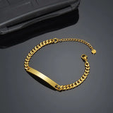 Men's Engravable Cuban Link Bracelet - image 30