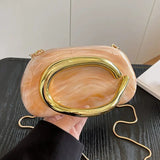 Women's Elegant Chain Strap Evening Bag, ExquisiteTrendy Clutch Bag, Clutch Purse, Fashionable Bag for Party Decoration，Christmas Gift, Valentine's Day Gift, Ideal Gift, Evening Chain Purses - image 28
