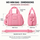 WeeNOD WD Mini Top-Handle Crossbody Bag