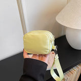 Yellow coin purse