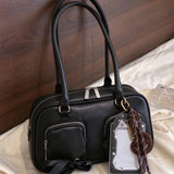 Fashionable and avant-garde women's shoulder bags, Fashion Shoulder Style, for autumn and winter 2026, personalized and niche women's bags, elegant and exquisite women's shoulder bags, suitable for shopping, dating, parties, commuting to work, etc - image