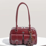 Fashionable and avant-garde women's shoulder bags, Fashion Shoulder Style, for autumn and winter 2026, personalized and niche women's bags, elegant and exquisite women's shoulder bags, suitable for shopping, dating, parties, commuting to work, etc - image