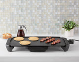 Mainstays 20” Electric Griddle - Non-Stick, Temperature Control,1500 W,Ceramic Coating
