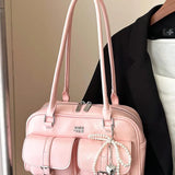 Fashionable and avant-garde women's shoulder bags, Fashion Shoulder Style, for autumn and winter 2026, personalized and niche women's bags, elegant and exquisite women's shoulder bags, suitable for shopping, dating, parties, commuting to work, etc - image