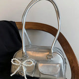 Fashionable and avant-garde women's shoulder bags, Fashion Shoulder Style, for autumn and winter 2026, personalized and niche women's bags, elegant and exquisite women's shoulder bags, suitable for shopping, dating, parties, commuting to work, etc - image
