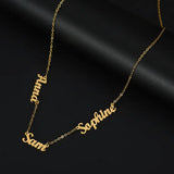 Mother's Multi-Name Kids Necklace - image 3