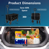 RoveStep Collapsible Wagon, 65L Capacity, 380 lb Capacity, Foldable