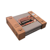 Lifetime 5 Foot Rectangle Fold-in-Half Table, Indoor/Outdoor Essential, Gray, 60.3" x 25.5" (80861)