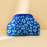Women's Clip-Top Crossbody Purse – Lightweight Striped, Diamond & Dot Pattern Handbag