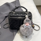 【Black Friday】1pc Ladies' Fashionable Casual Handbag with Quilted Design, Compact and Versatile Box Bag for Daily Commuting, Dating and Gifting, Essential Shoulder Bag for Women #GLOBAL PICKS - image 13