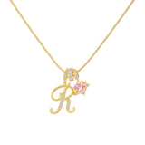Adjustable Personalized Name Letter Necklace - image 58