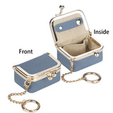 RoyalBagger Genuine Leather Mini Coin Purse - Kiss Lock Change Pouch