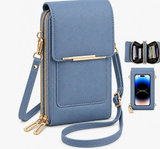 Touchscreen Phone Crossbody Wallet Bag