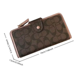 Trendy Long Wallet for Women, New Arrival Unique Design High-End Coin Purse, Large Capacity Handheld Bag, Durable Fashion Wallet, Floral Pattern Long Wallet for Women