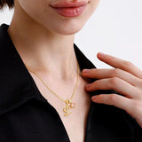 Adjustable Personalized Name Letter Necklace - image 6