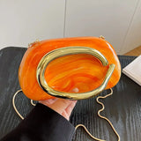 Women's Elegant Chain Strap Evening Bag, ExquisiteTrendy Clutch Bag, Clutch Purse, Fashionable Bag for Party Decoration，Christmas Gift, Valentine's Day Gift, Ideal Gift, Evening Chain Purses - image 25