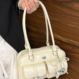 Fashionable and avant-garde women's shoulder bags, Fashion Shoulder Style, for autumn and winter 2026, personalized and niche women's bags, elegant and exquisite women's shoulder bags, suitable for shopping, dating, parties, commuting to work, etc - image