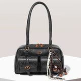 Fashionable and avant-garde women's shoulder bags, Fashion Shoulder Style, for autumn and winter 2026, personalized and niche women's bags, elegant and exquisite women's shoulder bags, suitable for shopping, dating, parties, commuting to work, etc - image