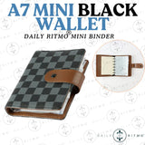 DAILY RITMO Mini Checkered A7 Wallet