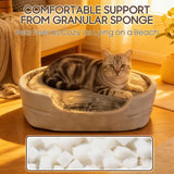 Bolstered Orthopedic Cuddler Bed for Dogs and Cats