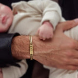 Father's Multi-Name Bead Bracelet - image 22