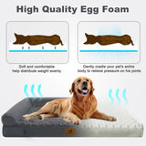 Extra Large Orthopedic Bolster Dog Bed