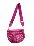 The Best Version Crossbody Bag (#8061) Women's Fashion Saddle Bag - Pink Leopard