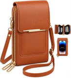 Touchscreen Phone Crossbody Wallet Bag