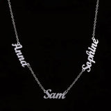 Family Multi-Name Cutout Necklace - image 9