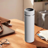 3pcs Smart Water Bottle Stainless Steel Vacuum Flask,Travel Mug with Smart LCD Touch Screen, Keep Hot Or Cold, Car Portable Travel Tea Coffee Vacuum Thermoses Cup,Insulated Water Bottle