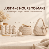 WeeNOD LoopMuse Bow Crochet Bag — DIY Kit or Ready-Made