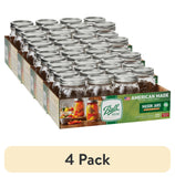 (2 pack) Ball 16 oz Mason Jars Regular Mouth 12pk, Pint Canning Jars with Lids and Rings, Bulk Ball Jars for Canning Jam, Jelly, Tomato Sauce, and Preserves