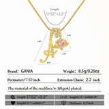 Adjustable Personalized Name Letter Necklace - image 20