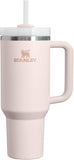 STANLEY Quencher H2.0 Tumbler with Handle and Straw 40 oz | Flowstate 3-Position Lid | Cup Holder Compatible for Travel | Insulated Stainless Steel Cup | BPA-Free | Exclusive Lupine