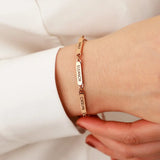 Women's Engraved Multi-Name Bracelet - image 6