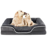 Orthopedic Memory Foam Dog Bed with Washable Cover