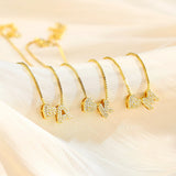 Tiny Heart A–Z Initial Necklace - image 15