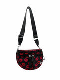 The Best Version Crossbody Bag (#8061) Women's Fashion Saddle Bag - Smooches (Limited Edtion)