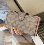 Trendy Long Wallet for Women, New Arrival Unique Design High-End Coin Purse, Large Capacity Handheld Bag, Durable Fashion Wallet, Floral Pattern Long Wallet for Women