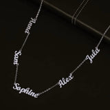 Mother's Multi-Name Kids Necklace - image 4